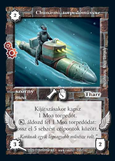 Chuna-mi, torpedóművész