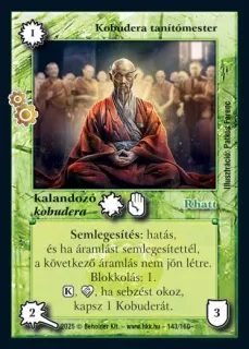 Kobudera tanítómester