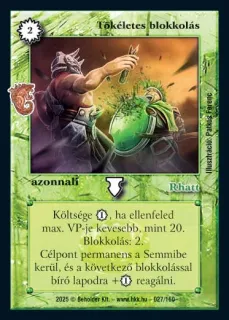 Tökéletes blokkolás