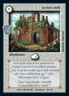 Letűnt idők
