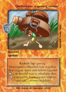 Qwikrekson, a quwarg sámán (2025)