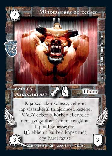 Minotaurusz berzerker (2025)