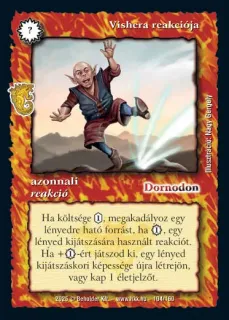 Vishera reakciója