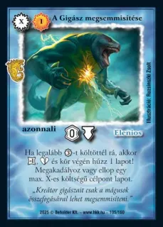 A Gigász megsemmisítése