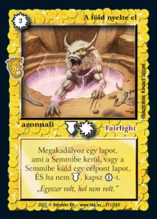 A föld nyelte el