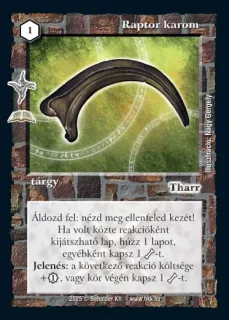 Raptor karom
