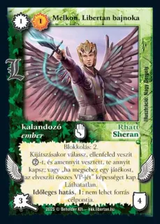 Melkon, Libertan bajnoka