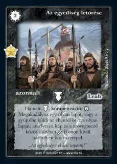 Az egyediség letörése (2025)