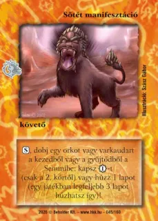 Sötét manifesztáció (2026)