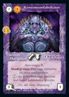 Kontinuumfabrikátor (2026)