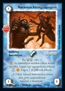 Burástya kitingyűjtögető (2026)
