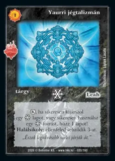 Yaurri jégtalizmán (2026)
