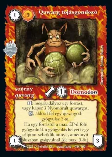Quwarg tojásgondozó (2026)