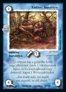 Vadász burástya (2026)