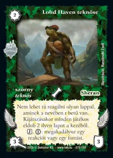 Lohd Haven teknőse