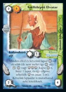 Szellőléptű Elvatar (2026)