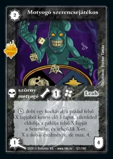 Motyogó szerencsejátékos