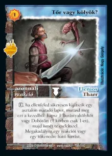 Tőr vagy kölyök?