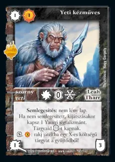 Yeti kézműves