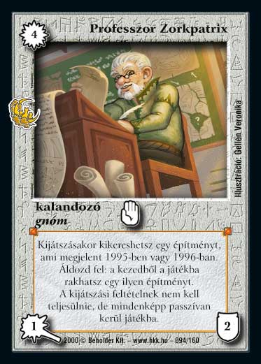 Professzor Zorkpatrix (2000)