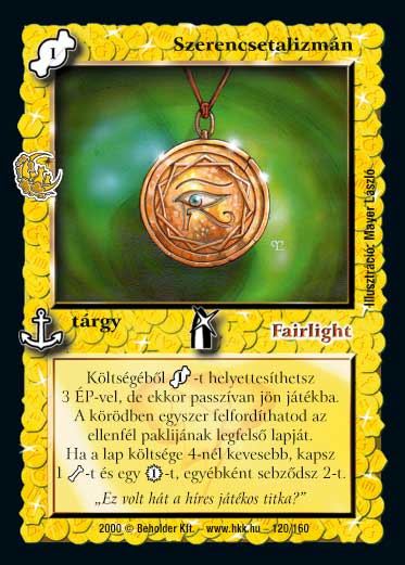 Szerencsetalizmán (2000)