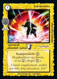 Forrástörés