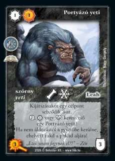 Portyázó yeti