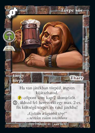 Törpe sör (2026)