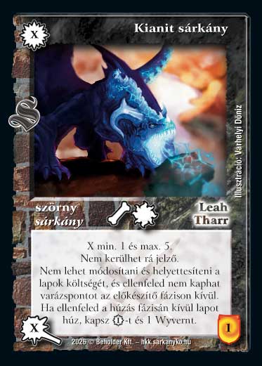 Kianit sárkány