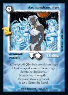 Azt mondtam, nem (2026)